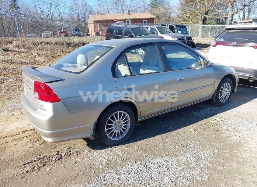 Photo 4 of 2005 Honda Civic EX (VIN 2HGES26785H552978)