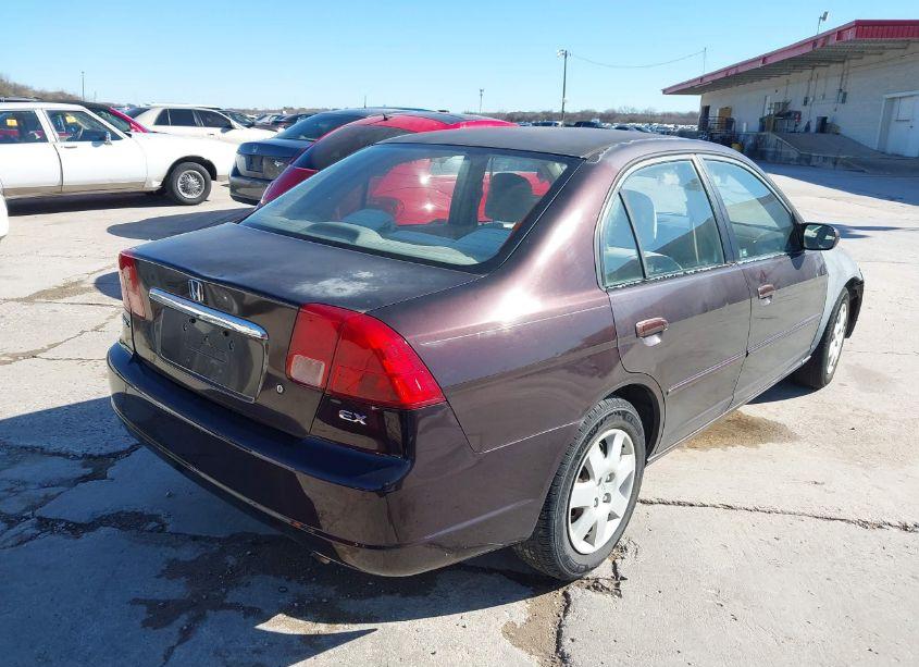 Photo 4 of 2001 Honda Civic EX (VIN 2HGES26791H528554)