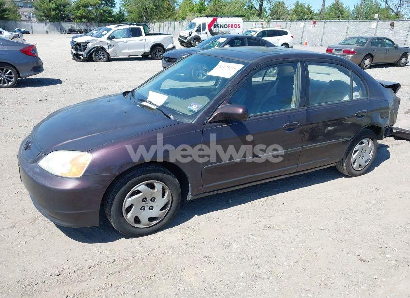 Photo 2 of 2001 Honda Civic EX (VIN 2HGES26791H539070)