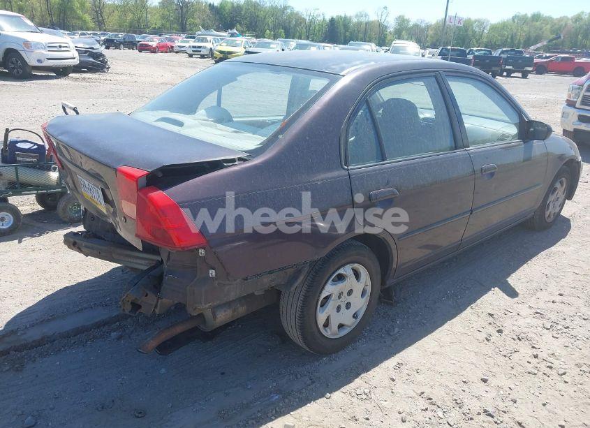 Photo 4 of 2001 Honda Civic EX (VIN 2HGES26791H539070)