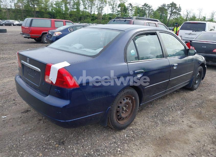Photo 4 of 2001 Honda Civic EX (VIN 2HGES26791H611479)