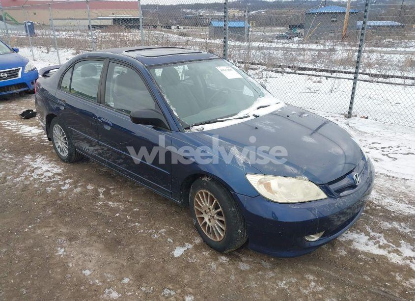 2005 Honda Civic EX (VIN 2HGES26795H538443) main photo