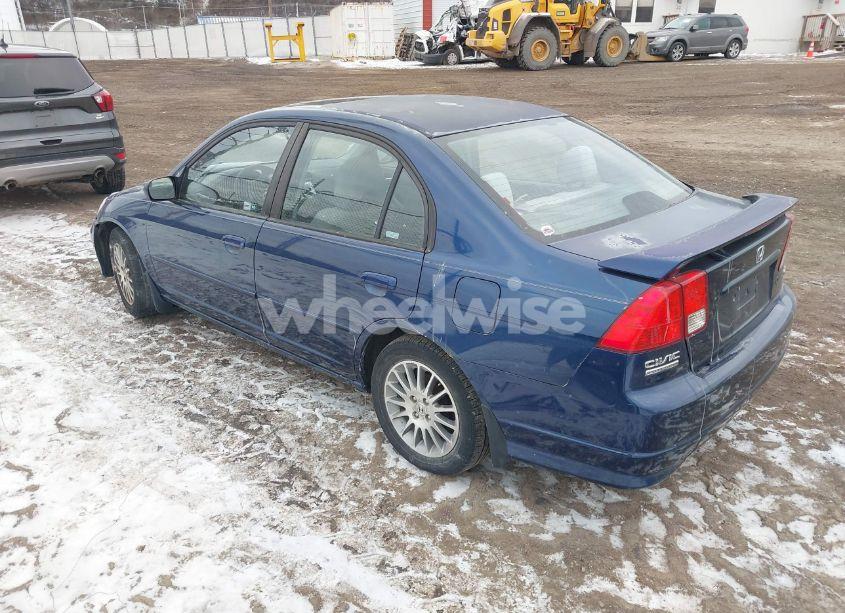 Photo 3 of 2005 Honda Civic EX (VIN 2HGES26795H538443)