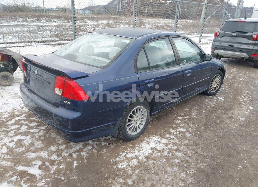Photo 4 of 2005 Honda Civic EX (VIN 2HGES26795H538443)