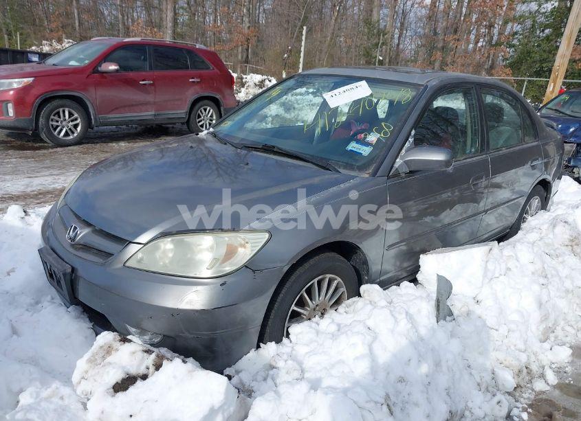 Photo 2 of 2005 Honda Civic EX (VIN 2HGES267X5H617622)