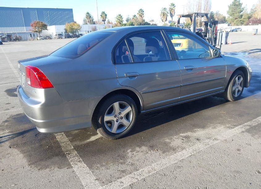 Photo 4 of 2005 Honda Civic EX (VIN 2HGES26825H616487)