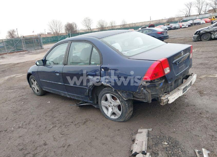 Photo 3 of 2005 Honda Civic EX (VIN 2HGES26835H529911)
