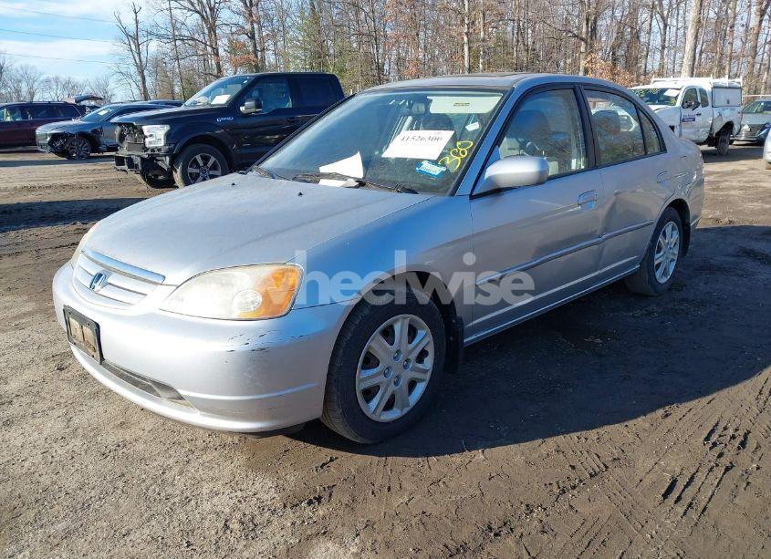 Photo 2 of 2003 Honda Civic EX (VIN 2HGES26843H610042)