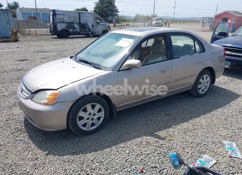 Photo 2 of 2002 Honda Civic EX (VIN 2HGES26862H602961)