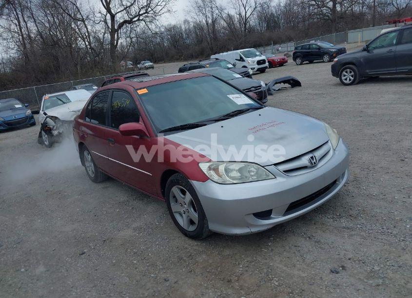 2005 Honda Civic EX (VIN 2HGES26885H516362) main photo