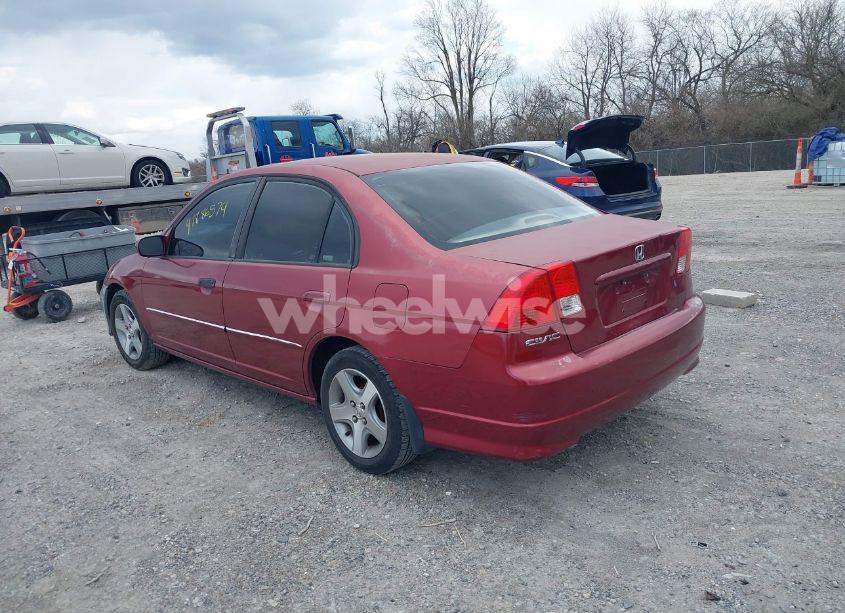 Photo 3 of 2005 Honda Civic EX (VIN 2HGES26885H516362)