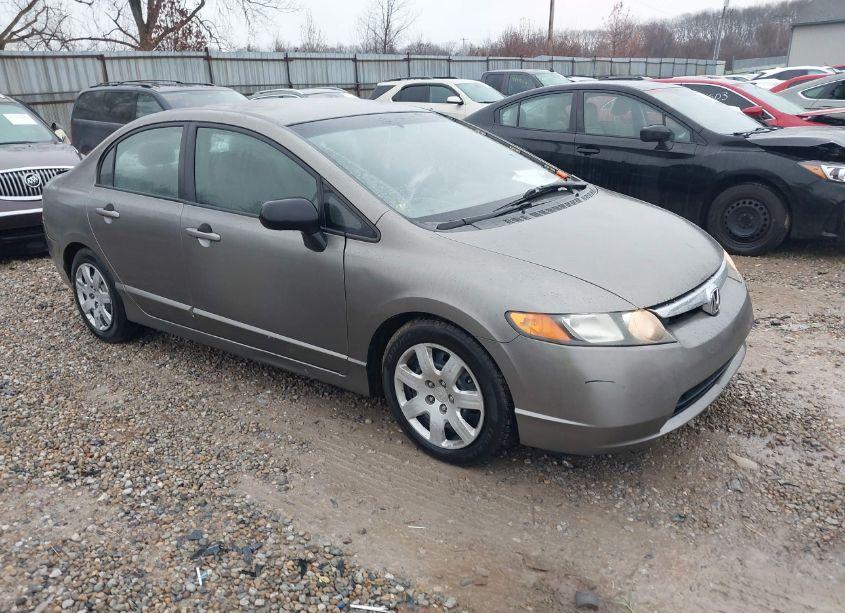 2007 Honda Civic LX (VIN 2HGFA16507H316120) main photo
