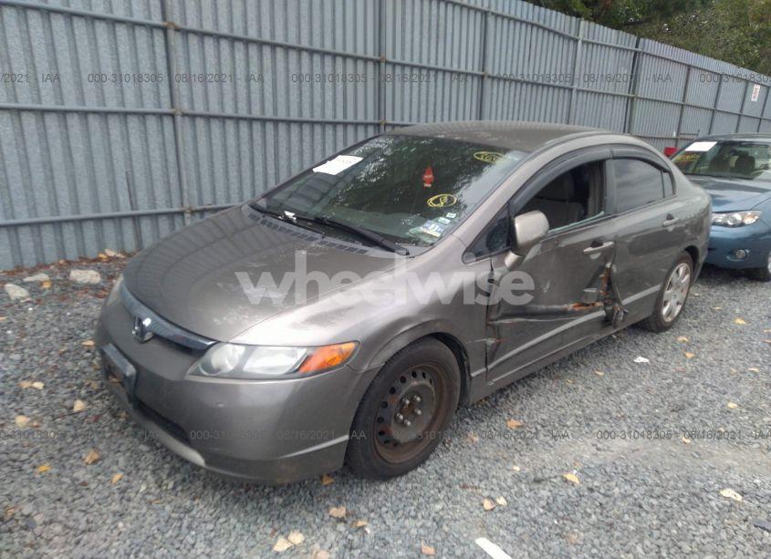 Photo 2 of 2007 Honda Civic LX (VIN 2HGFA16507H316618)