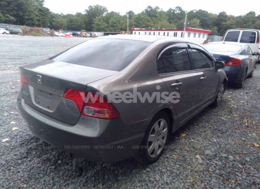 Photo 4 of 2007 Honda Civic LX (VIN 2HGFA16507H316618)