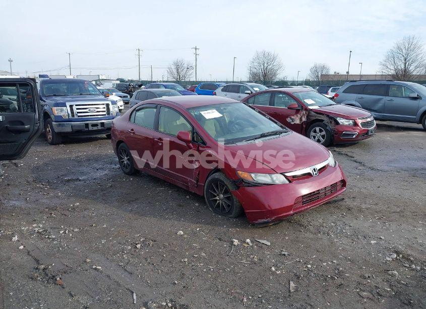 2007 Honda Civic LX (VIN 2HGFA16517H500904) main photo