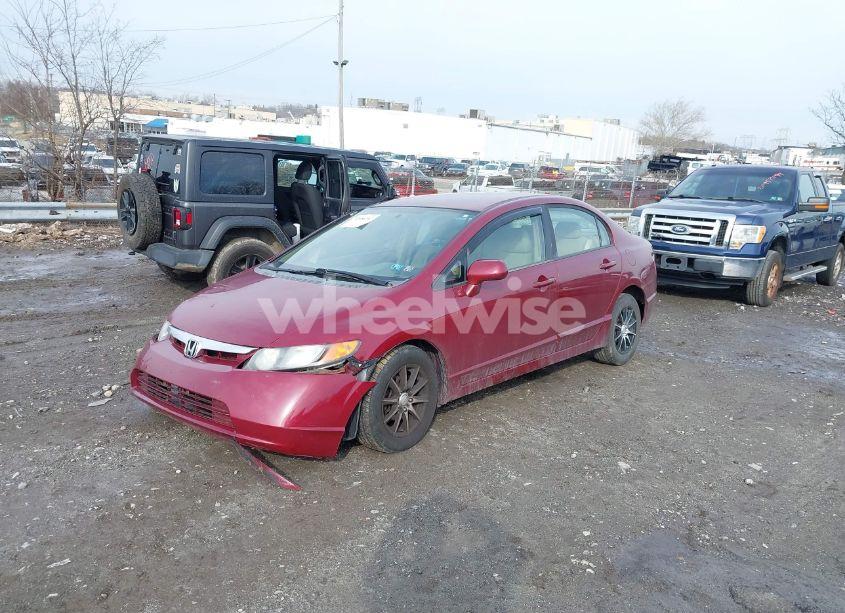 Photo 2 of 2007 Honda Civic LX (VIN 2HGFA16517H500904)