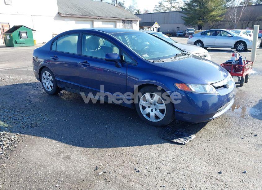 2007 Honda Civic LX (VIN 2HGFA16527H503021) main photo