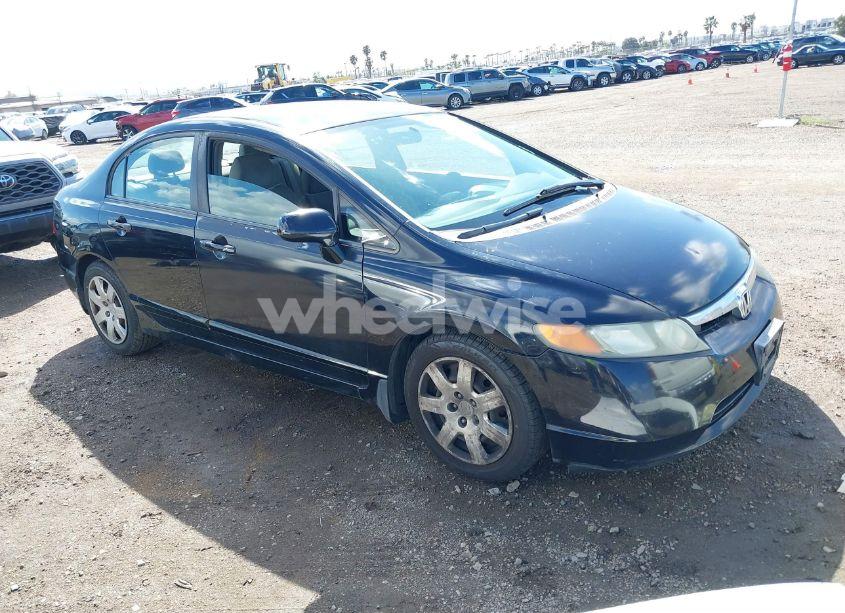 2007 Honda Civic LX (VIN 2HGFA16537H511581) main photo