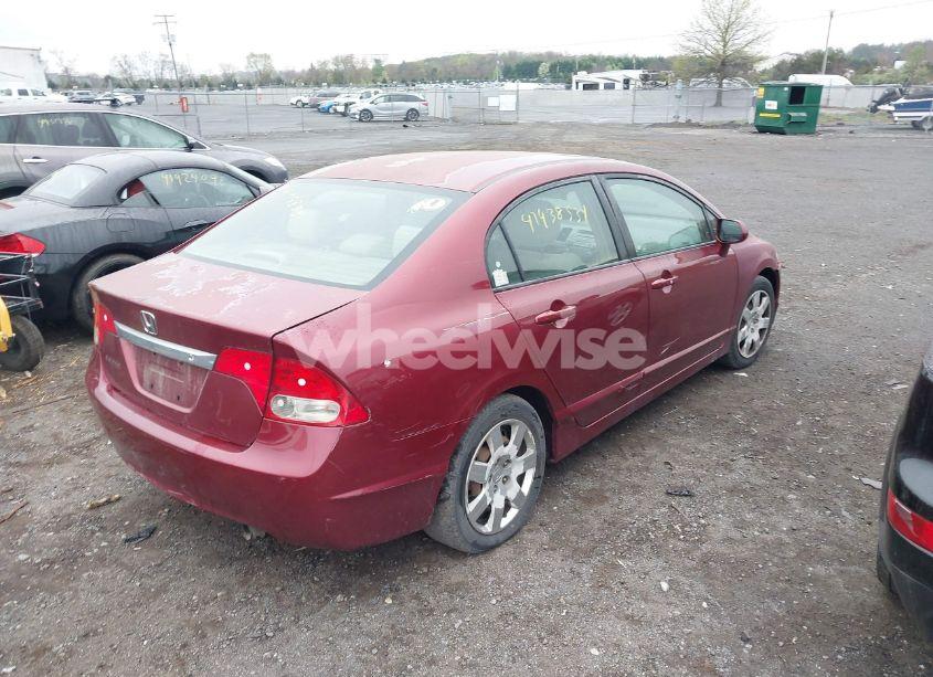Photo 4 of 2009 Honda Civic LX (VIN 2HGFA16549H541580)