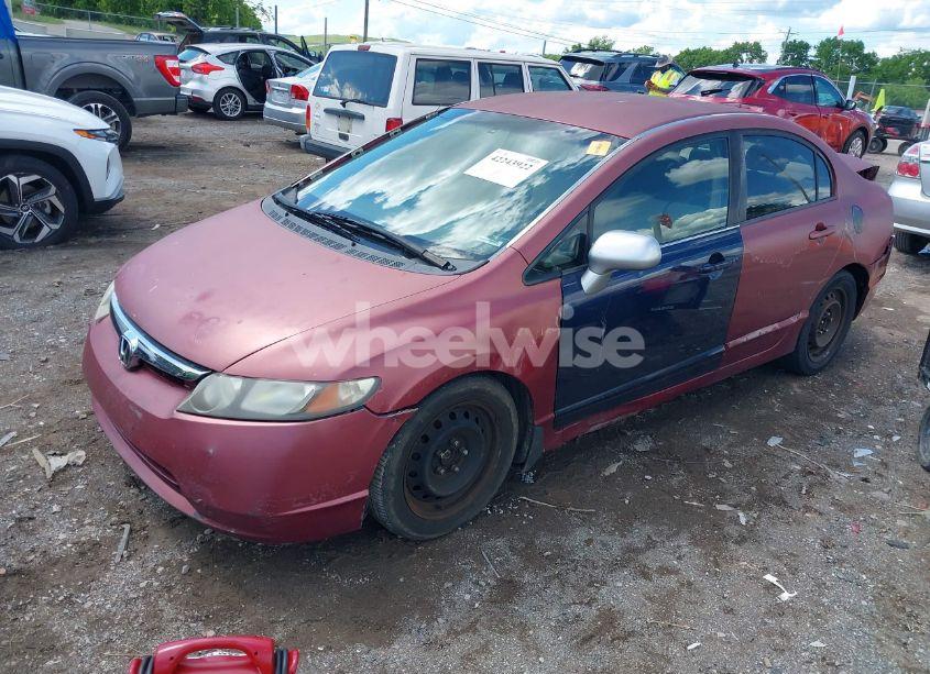 Photo 2 of 2007 Honda Civic LX (VIN 2HGFA16557H512280)