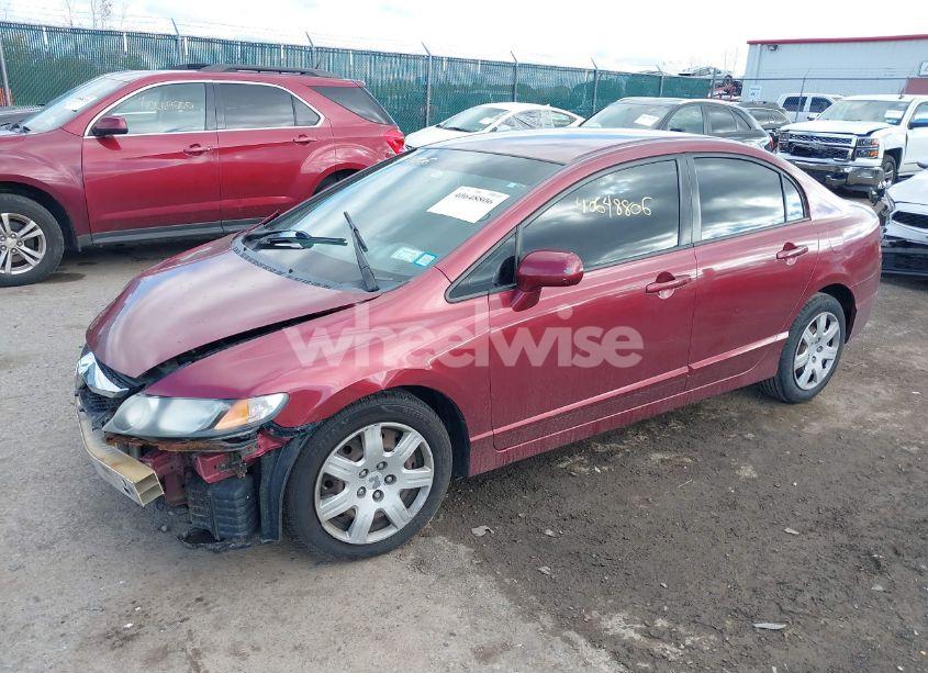 Photo 2 of 2009 Honda Civic LX (VIN 2HGFA16559H545377)