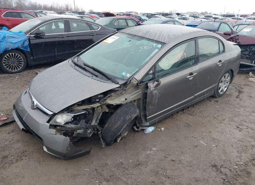 Photo 2 of 2007 Honda Civic LX (VIN 2HGFA16577H313859)