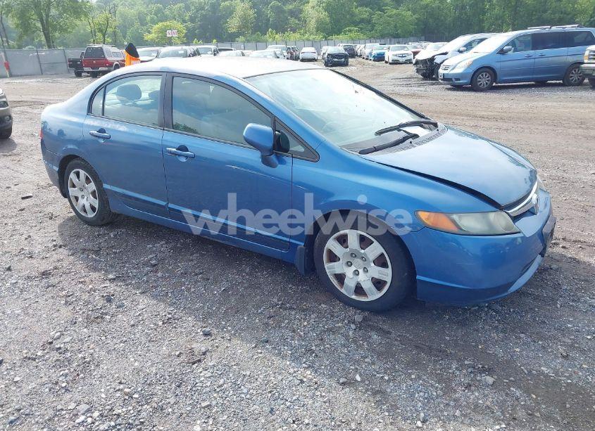 2007 Honda Civic LX (VIN 2HGFA16577H502284) main photo