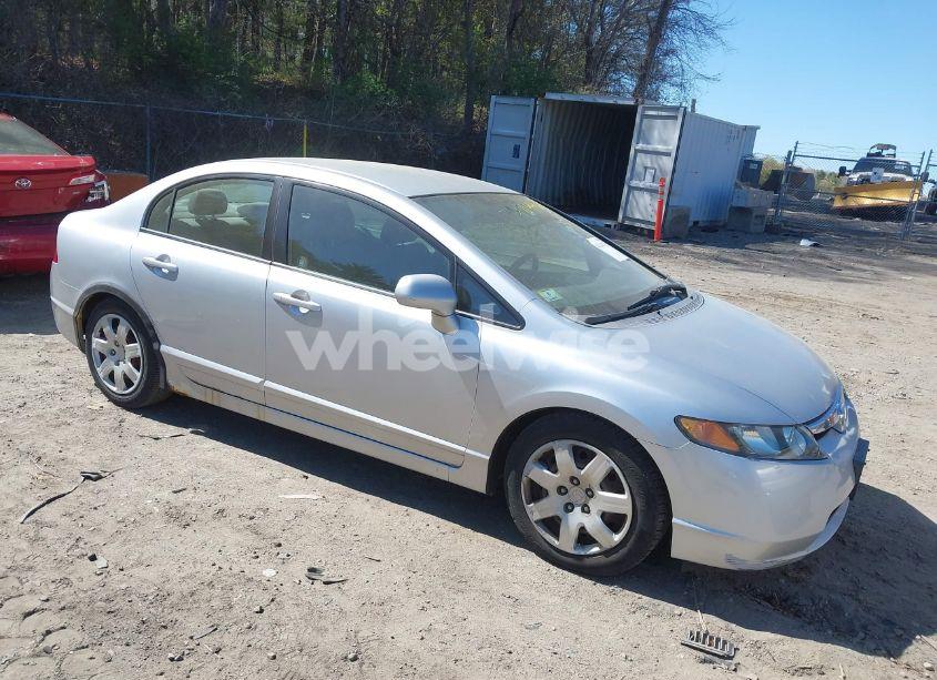 2007 Honda Civic LX (VIN 2HGFA16587H302627) main photo