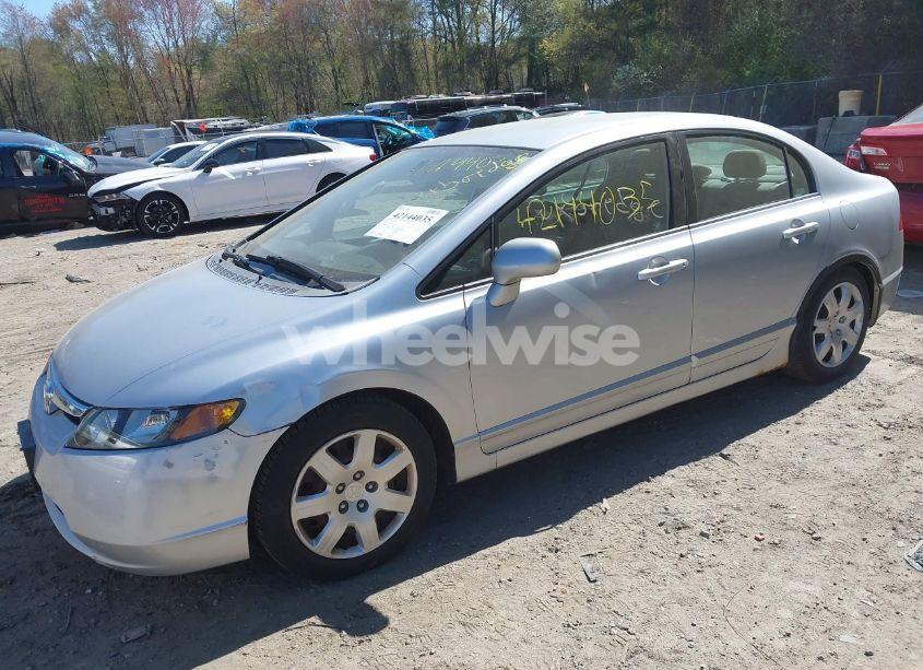 Photo 2 of 2007 Honda Civic LX (VIN 2HGFA16587H302627)
