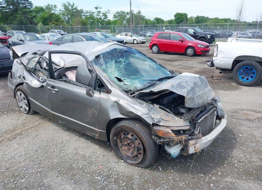 2007 Honda Civic LX (VIN 2HGFA16587H509065) main photo