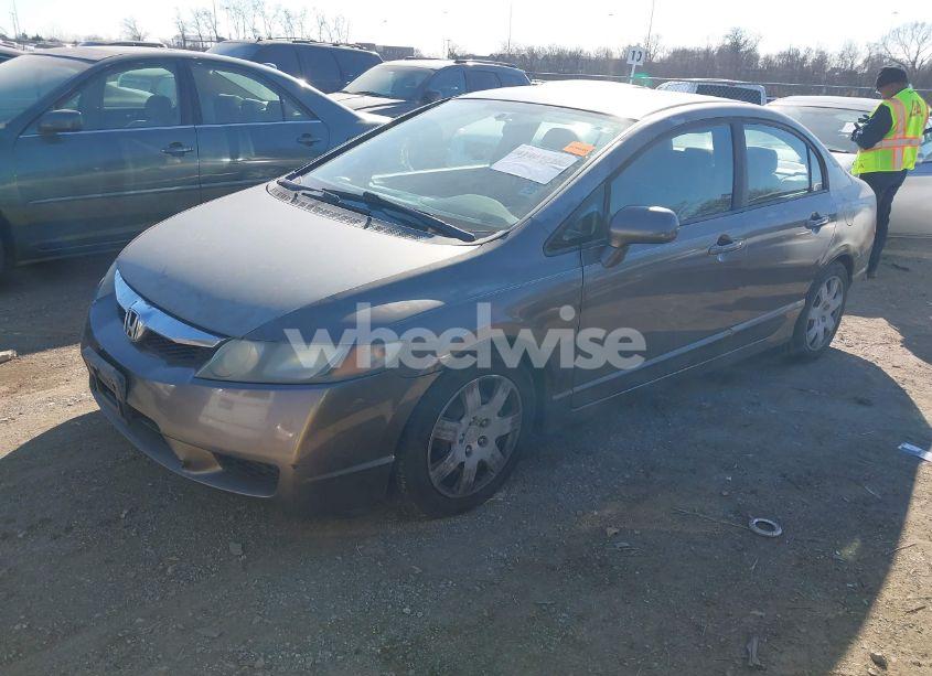 Photo 2 of 2009 Honda Civic LX (VIN 2HGFA16589H528105)