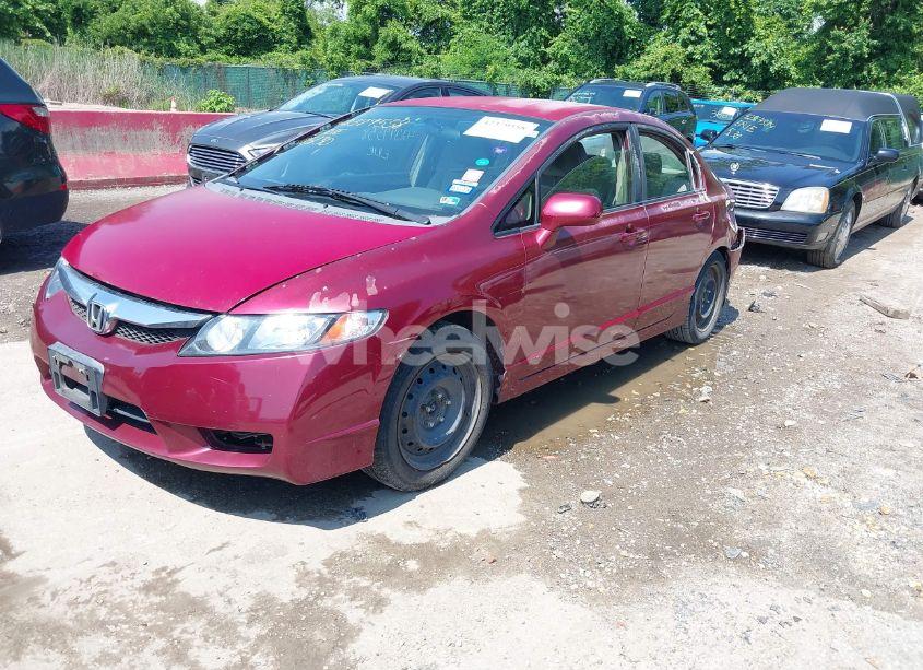 Photo 2 of 2009 Honda Civic LX (VIN 2HGFA16589H528668)