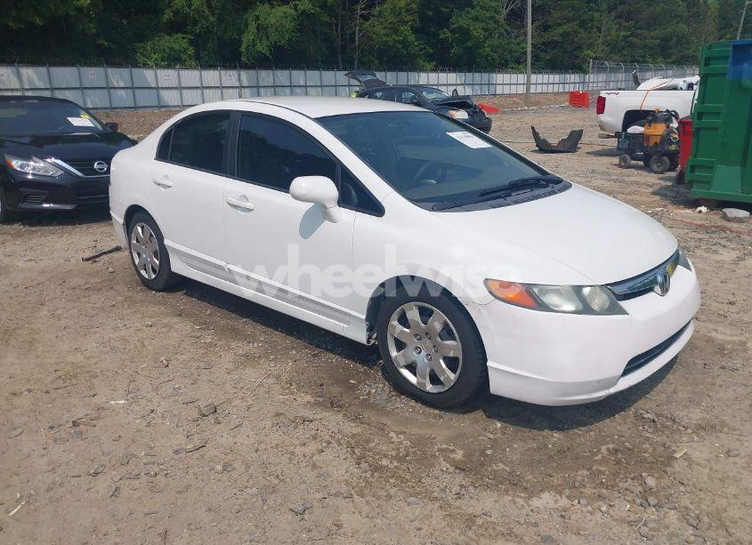 2007 Honda Civic LX (VIN 2HGFA16597H307822) main photo