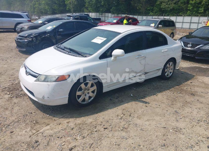 Photo 2 of 2007 Honda Civic LX (VIN 2HGFA16597H307822)