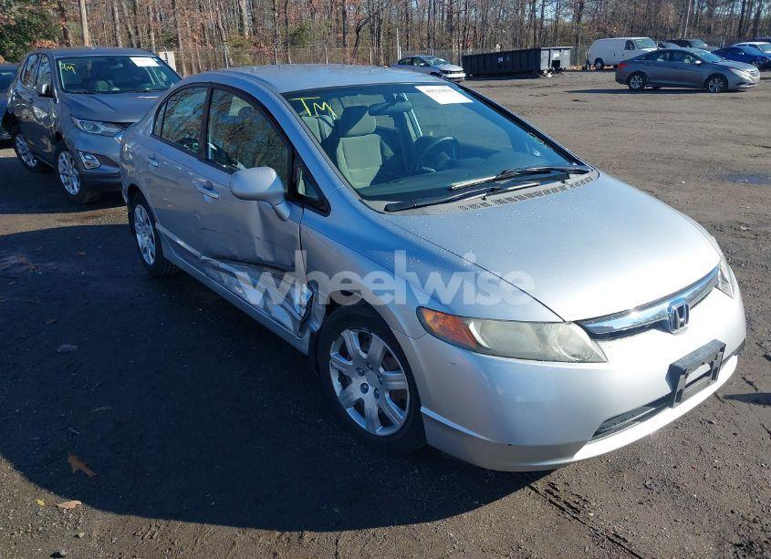 2008 Honda Civic LX (VIN 2HGFA16598H353376) main photo
