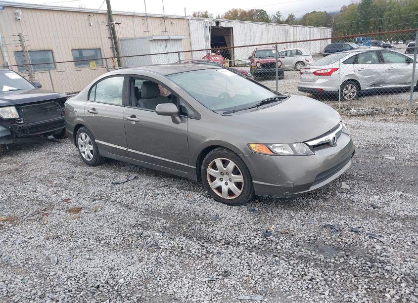2007 Honda Civic LX (VIN 2HGFA165X7H308087) main photo