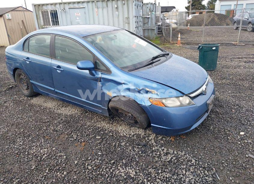 2007 Honda Civic LX (VIN 2HGFA165X7H501713) main photo