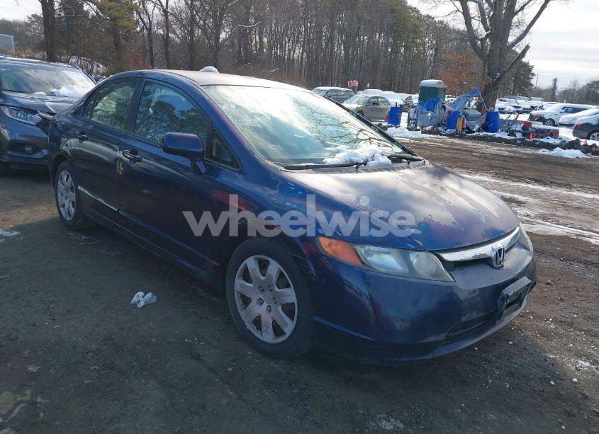 2007 Honda Civic LX (VIN 2HGFA165X7H502702) main photo