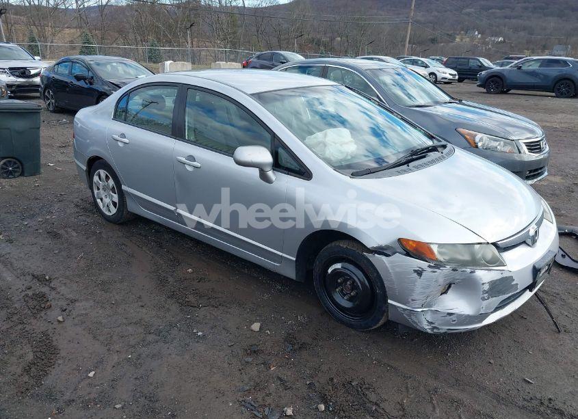 2008 Honda Civic LX (VIN 2HGFA165X8H356626) main photo