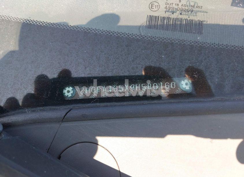 Photo 14 of 2009 Honda Civic LX (VIN 2HGFA165X9H540160)