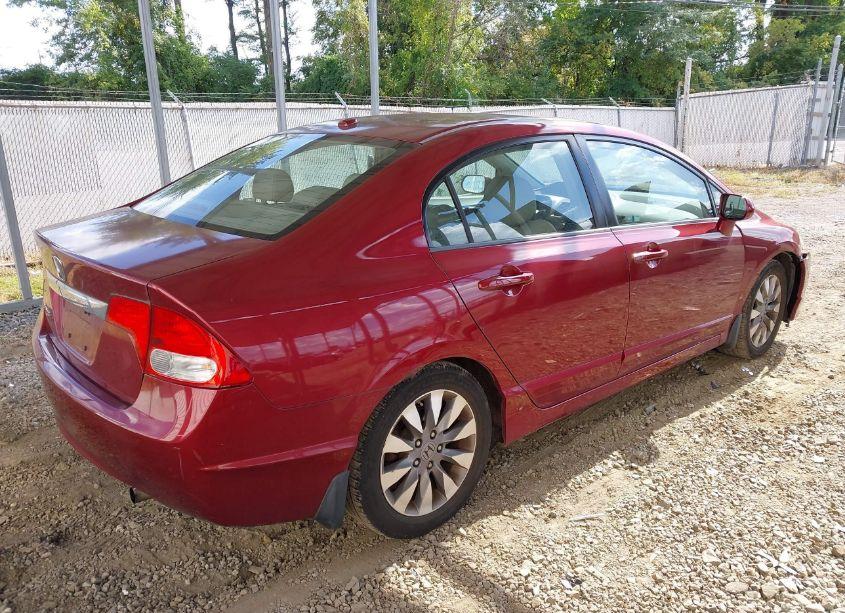 Photo 4 of 2009 Honda Civic EX-L (VIN 2HGFA16929H353076)