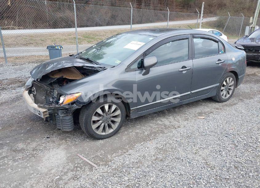 Photo 2 of 2009 Honda Civic EX-L (VIN 2HGFA16949H318569)