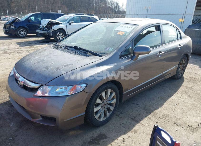 Photo 2 of 2009 Honda Civic EX-L (VIN 2HGFA16989H511503)