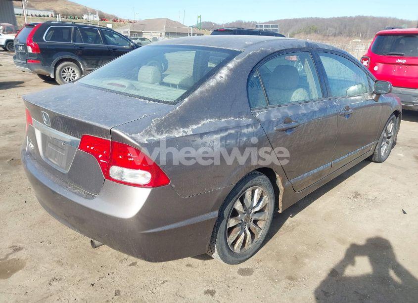 Photo 4 of 2009 Honda Civic EX-L (VIN 2HGFA16989H511503)