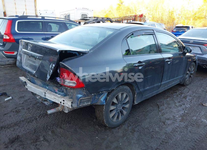 Photo 4 of 2009 Honda Civic EX-L (VIN 2HGFA169X9H329866)