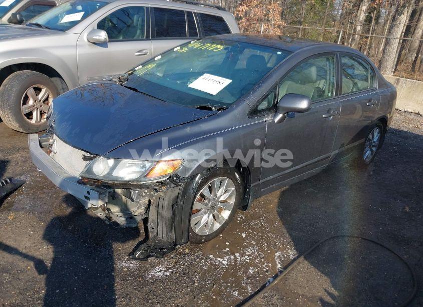 Photo 2 of 2009 Honda Civic EX-L (VIN 2HGFA169X9H334193)