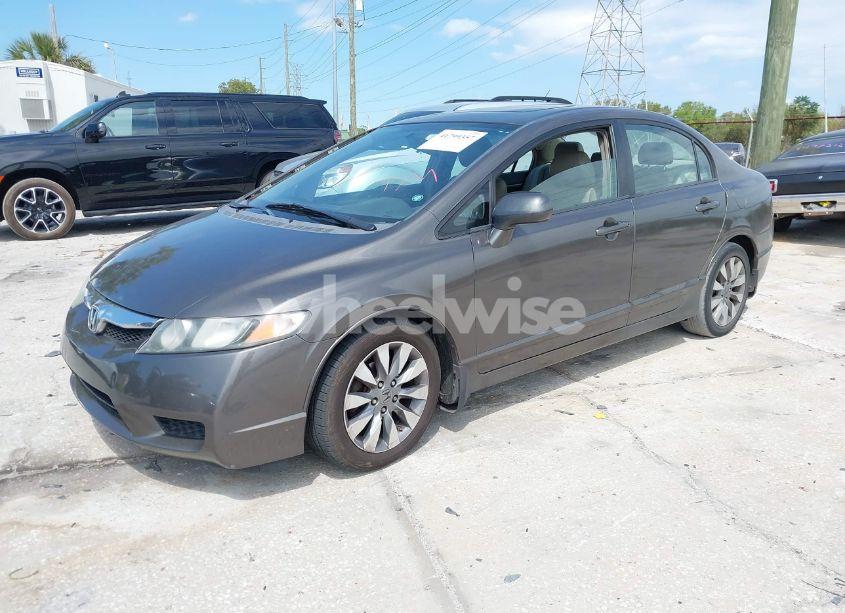 Photo 2 of 2009 Honda Civic EX-L (VIN 2HGFA169X9H512992)