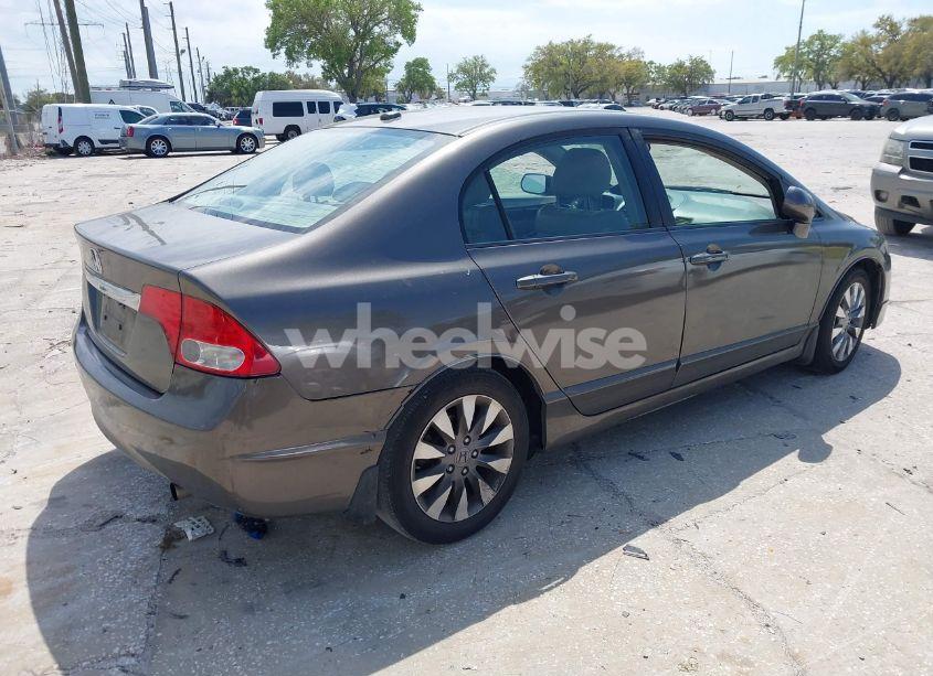 Photo 4 of 2009 Honda Civic EX-L (VIN 2HGFA169X9H512992)