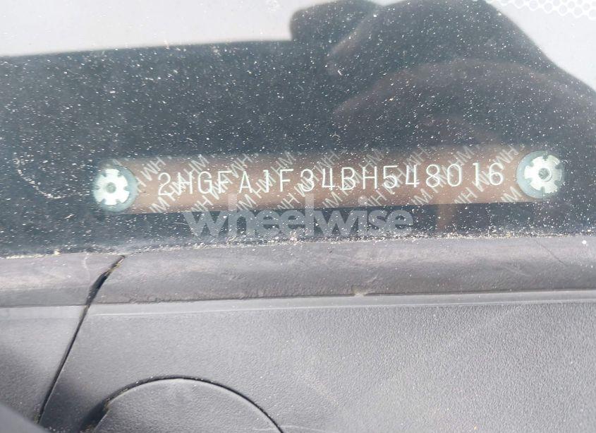 Photo 12 of 2011 Honda Civic VP (VIN 2HGFA1F34BH548016)