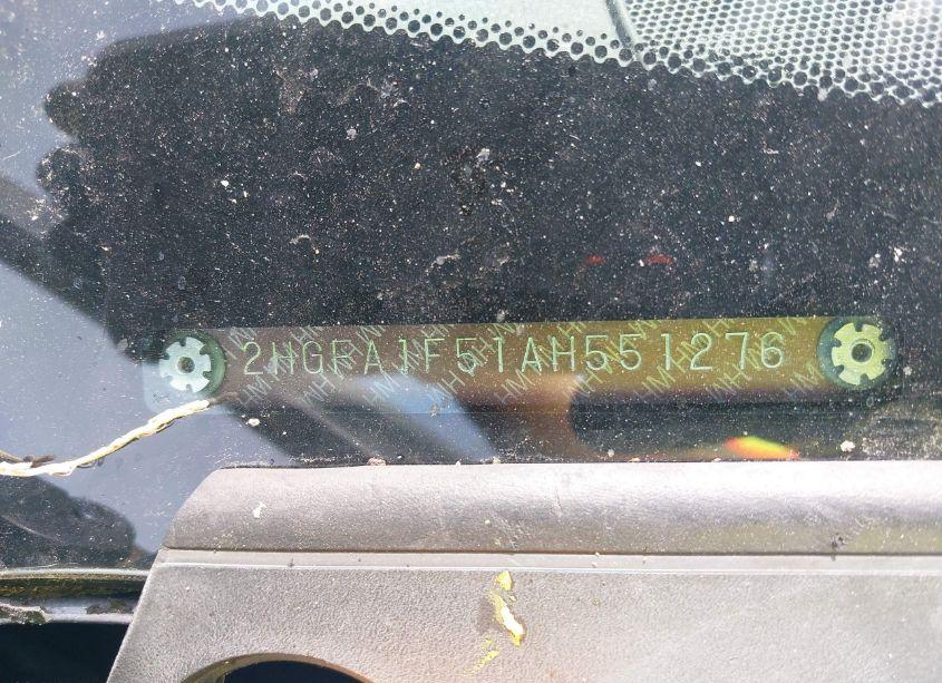 Photo 9 of 2010 Honda Civic LX (VIN 2HGFA1F51AH551276)